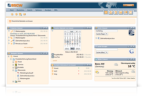 BSCW Portal